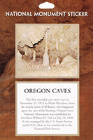 Impact Photographics Oregon Caves National Monument Passport Sticker
